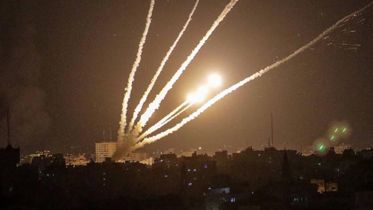 Walki w Strefie Gazy. Zawyły syreny przeciwlotnicze w pobliżu Jerozolimy