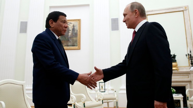 Prezydent Filipin poprosił Putina o broń na islamistów