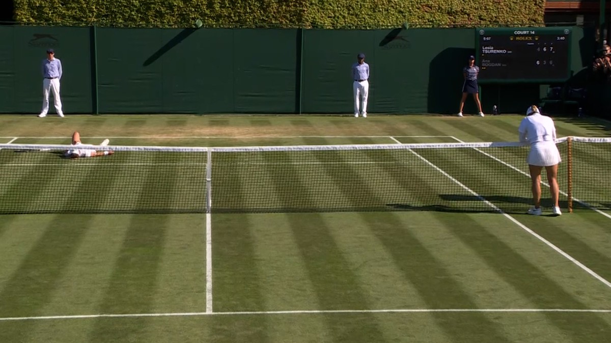 Epicki bój i rekord na Wimbledonie! Tenisistki padały z nóg (WIDEO)