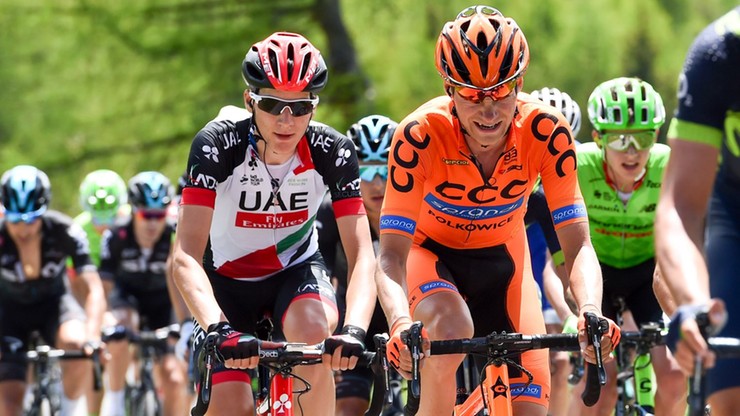 Giro d’Italia: Grossschartner wywalczył dla CCC Sprandi Polkowice pierwszą lokatę w czołowej "10"