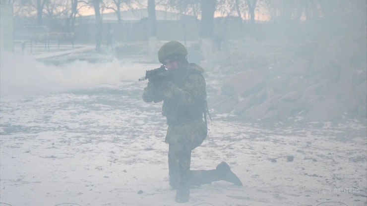 Białoruś. Wspólne manewry wojskowe z Rosją w lutym
