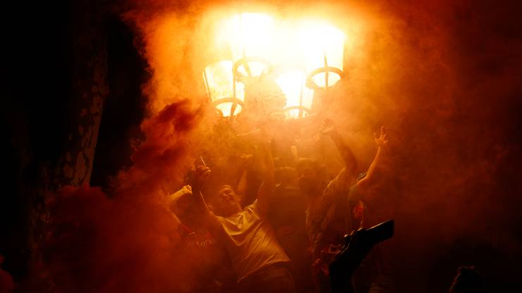 Barcelona nie poszła spać! Święto na ulicach