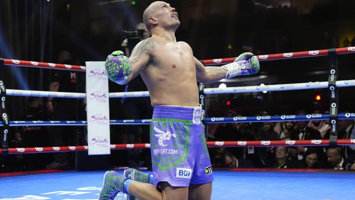 Tak Usyk poradził sobie z oskarżeniami! Podarował nietypowy prezent