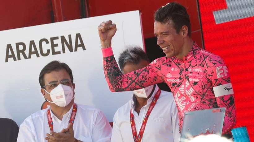 Vuelta a Espana: Uran wygrał etap. Evenepoel coraz bliżej zwycięstwa