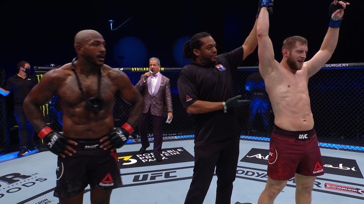 UFC 257: Marcin Prachnio z premierowym zwycięstwem! Pokonał faworyta