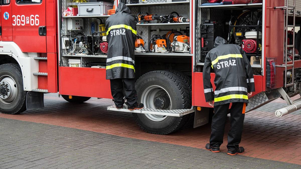 Tragiczny pożar w powiecie kętrzyńskim. Wśród ofiar trzynastolatka