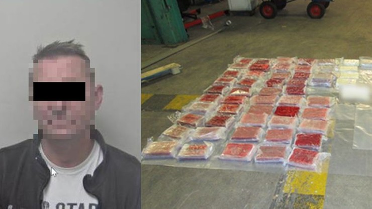 Polak skazany za przemyt 80 kg kokainy. Narkotyki były ukryte w zabawkach