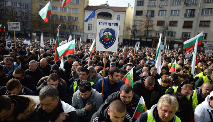 W Bułgarii protestują policjanci