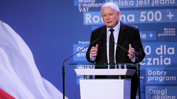 "Zawsze cieszę się, kiedy jestem nazywany dyktatorem". Kaczyński odpowiada na okrzyki w Nowym Sączu