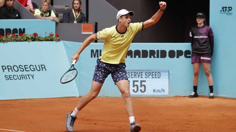 ATP w Madrycie: Hubert Hurkacz - Novak Djokovic. Kiedy mecz? O której godzinie?