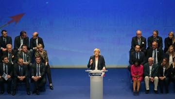 Marine Le Pen ponownie wybrana na szefową Frontu Narodowego. Zdobyła prawie 100 proc. głosów