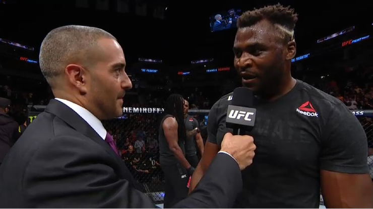 Ngannou: Czas na walkę o pas!
