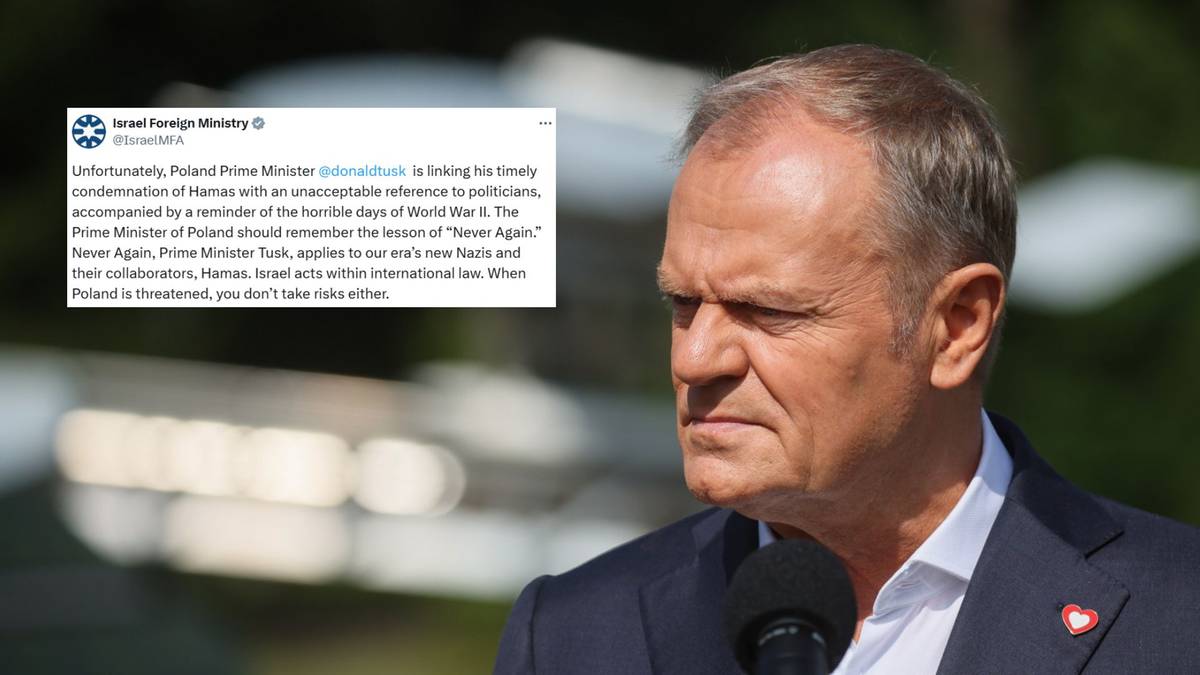 MSZ Izraela odpowiada Tuskowi. "Premier Polski powinien zapamiętać lekcję"