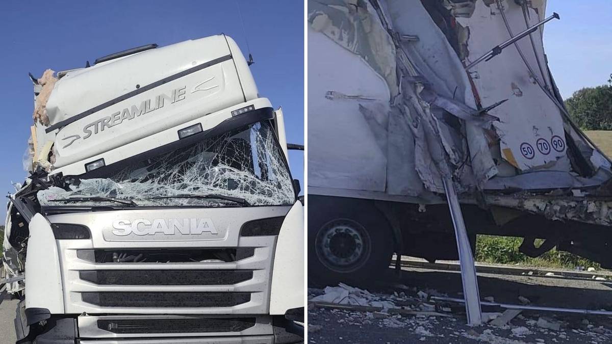 Tragiczny wypadek niedaleko Ełku. Dwie osoby potrącone przez ciężarówkę