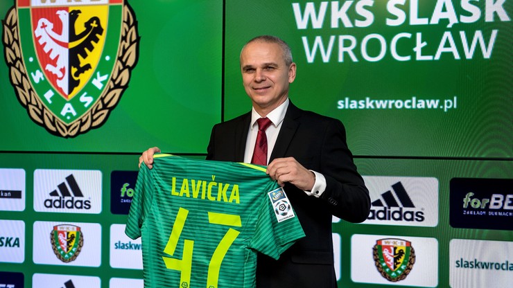 Lavicka poprowadził trening i zmienił plany Śląska Wrocław