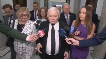 Jarosław Kaczyński o awanturze w PiS. 