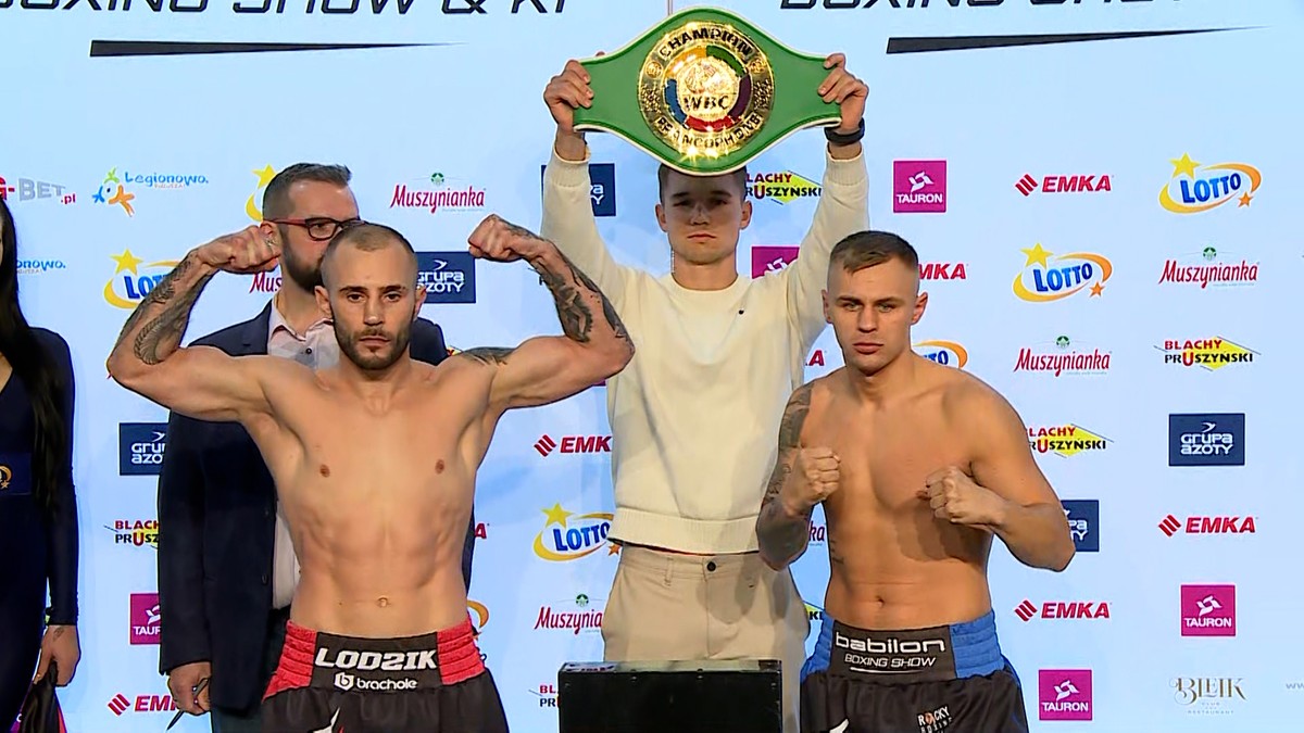 Babilon Boxing Show & K1 w Legionowie: Wyniki ważenia