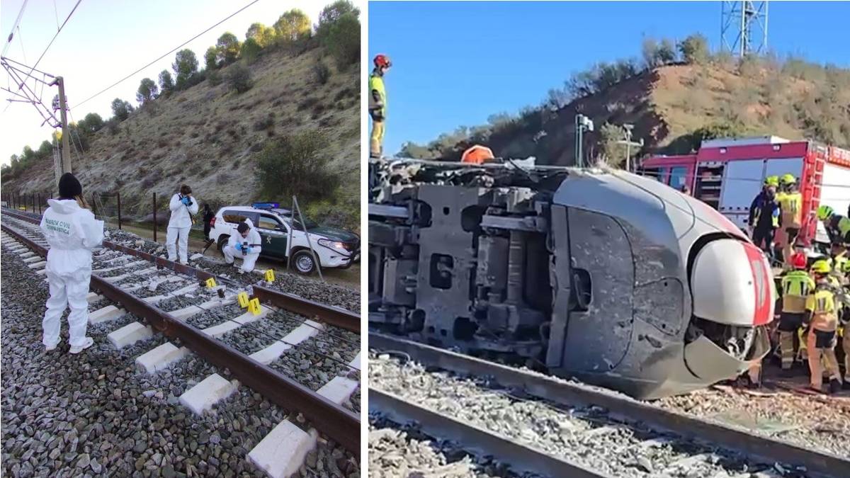 Pokazano zdjęcia szyn po katastrofie w Hiszpanii. Szczegół przykuwa uwagę