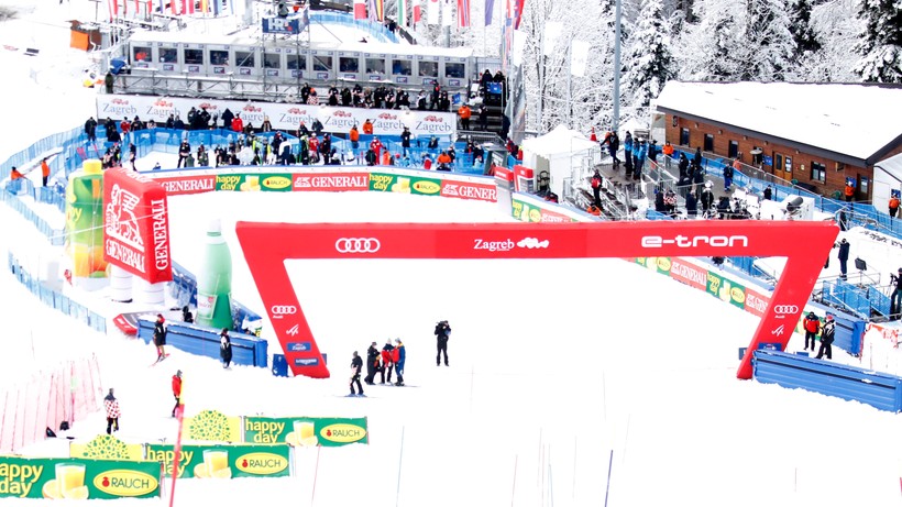 Alpejski PŚ: Slalom w Zagrzebiu odwołany po przejeździe 19 zawodników