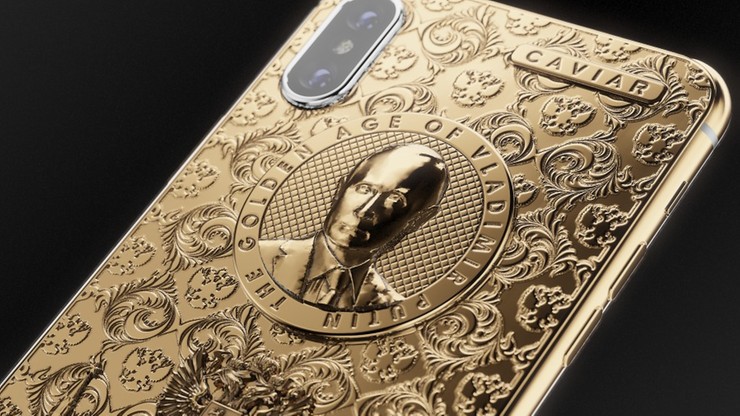 Luksusowe iPhone’y ku czci wyborczego zwycięstwa Putina. Golden Age i Black Alligatore