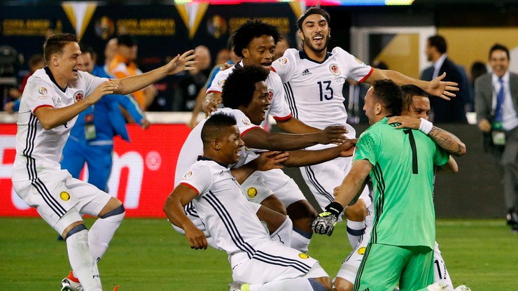 Copa America: Kolumbijczycy po rzutach karnych w półfinale