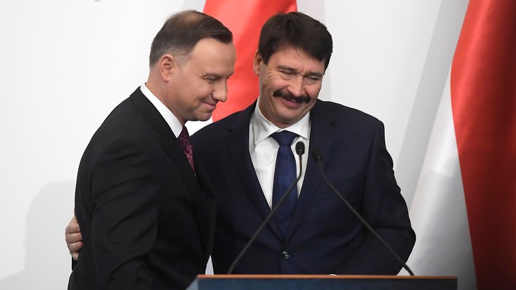 Duda spotkał się z prezydentem Węgier. Rozmawiali o "przyszłości Europy, energetyce i rozwoju"