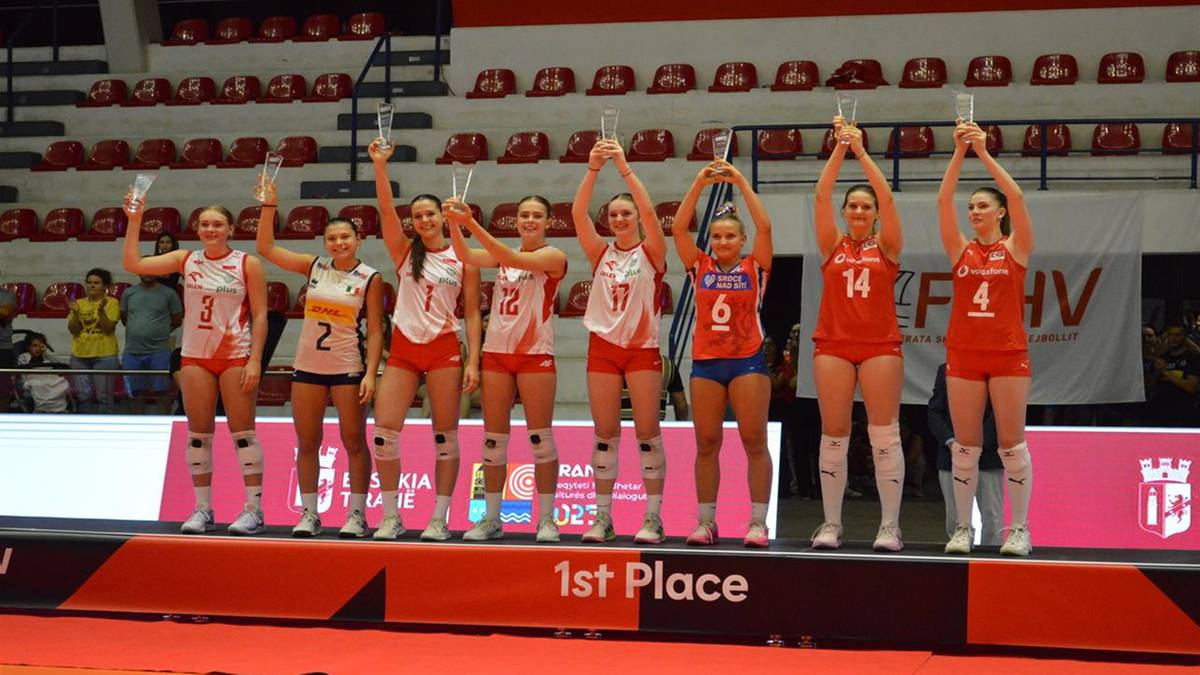 Cztery polskie siatkarki w "drużynie marzeń" ME do lat 16. MVP dla kapitan Biało-Czerwonych