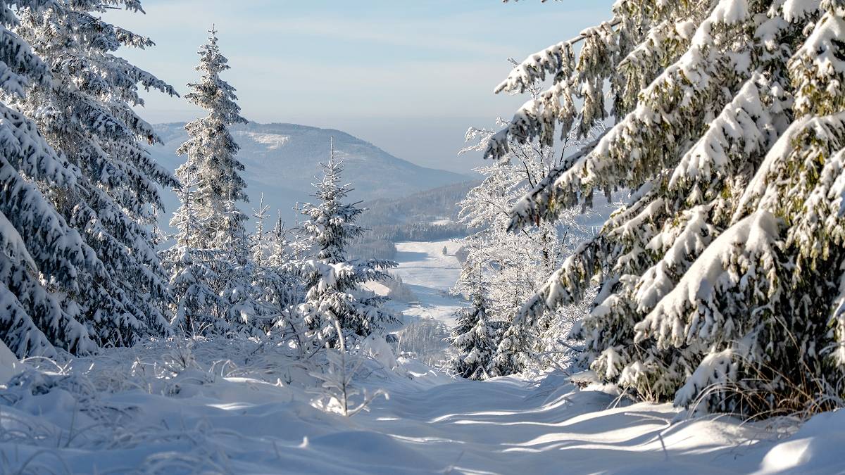 Lodowa dolina. Fot. TwojaPogoda.pl