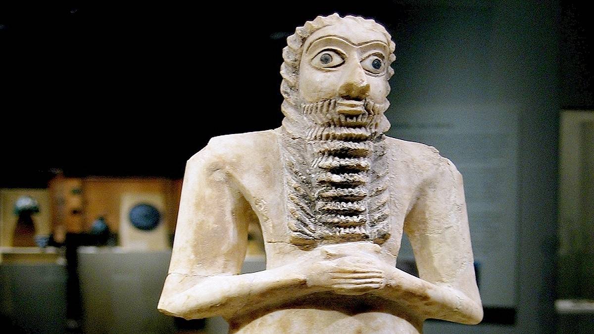 Figurka ukazująca Sumera. Fot. Wikipedia.