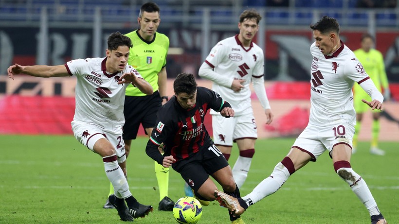 Puchar Włoch: Grające w osłabieniu Torino wyeliminowało AC Milan
