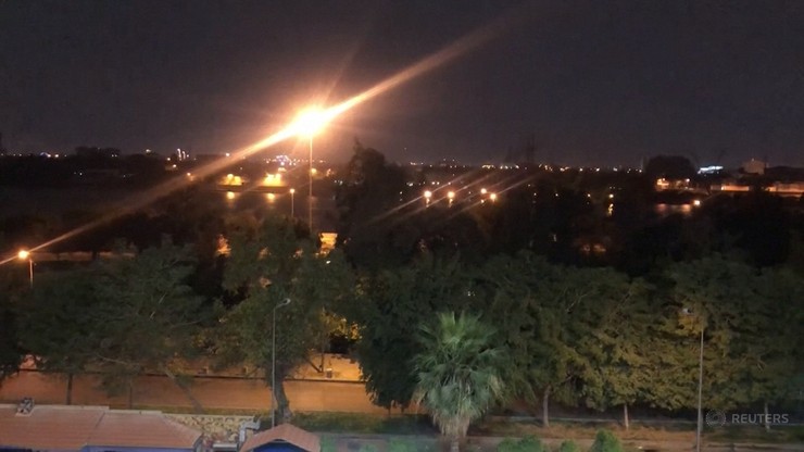 Trzy rakiety spadły na Zieloną Strefę w Bagdadzie