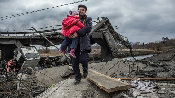 Wojna w Ukrainie. Tempo rosyjskiego natarcia spadło. Głównym celem infrastruktura cywilna