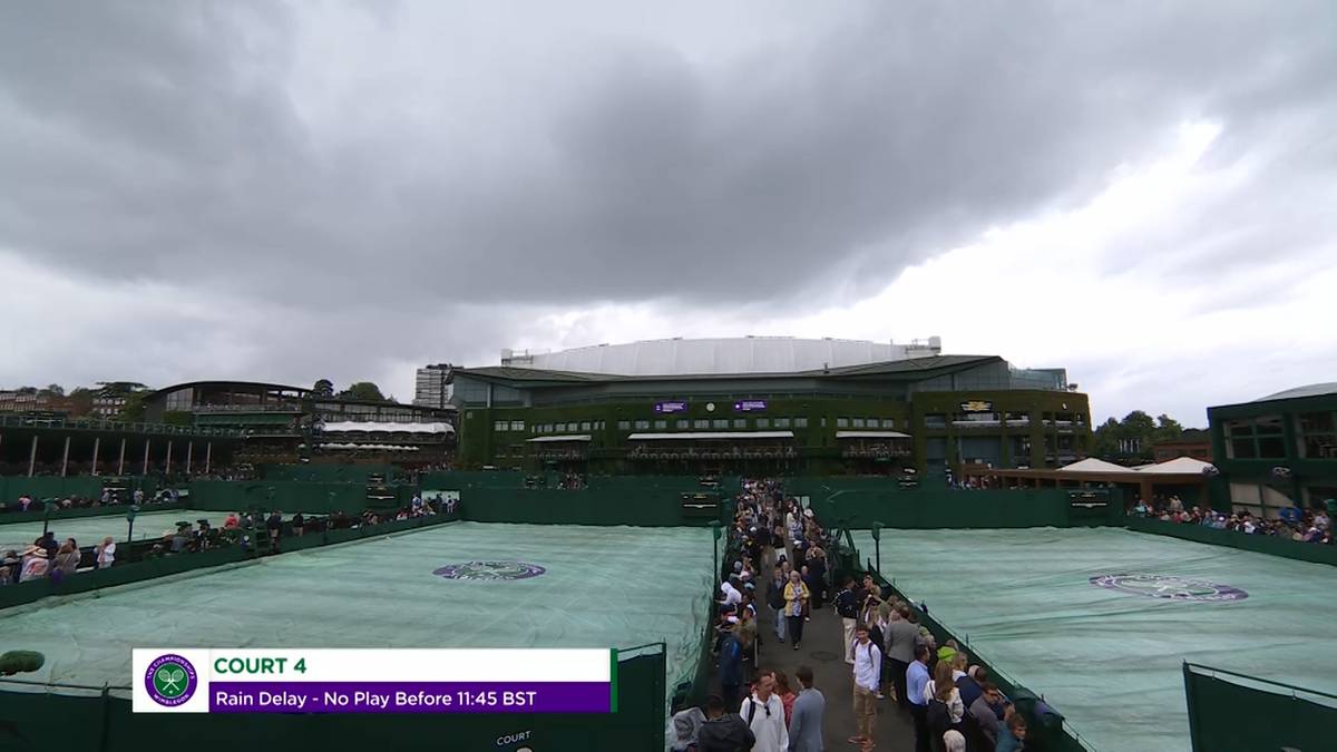 Pogoda nadal krzyżuje plany na Wimbledonie! Mecze Polek opóźnione