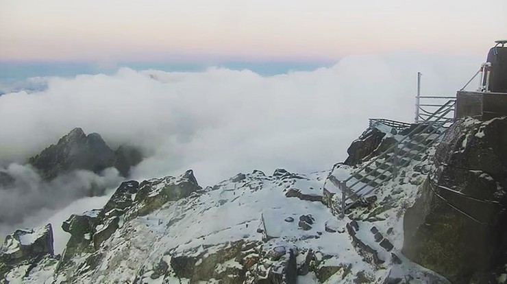Tatry: Na najwyższych szczytach pojawił się pierwszy śnieg