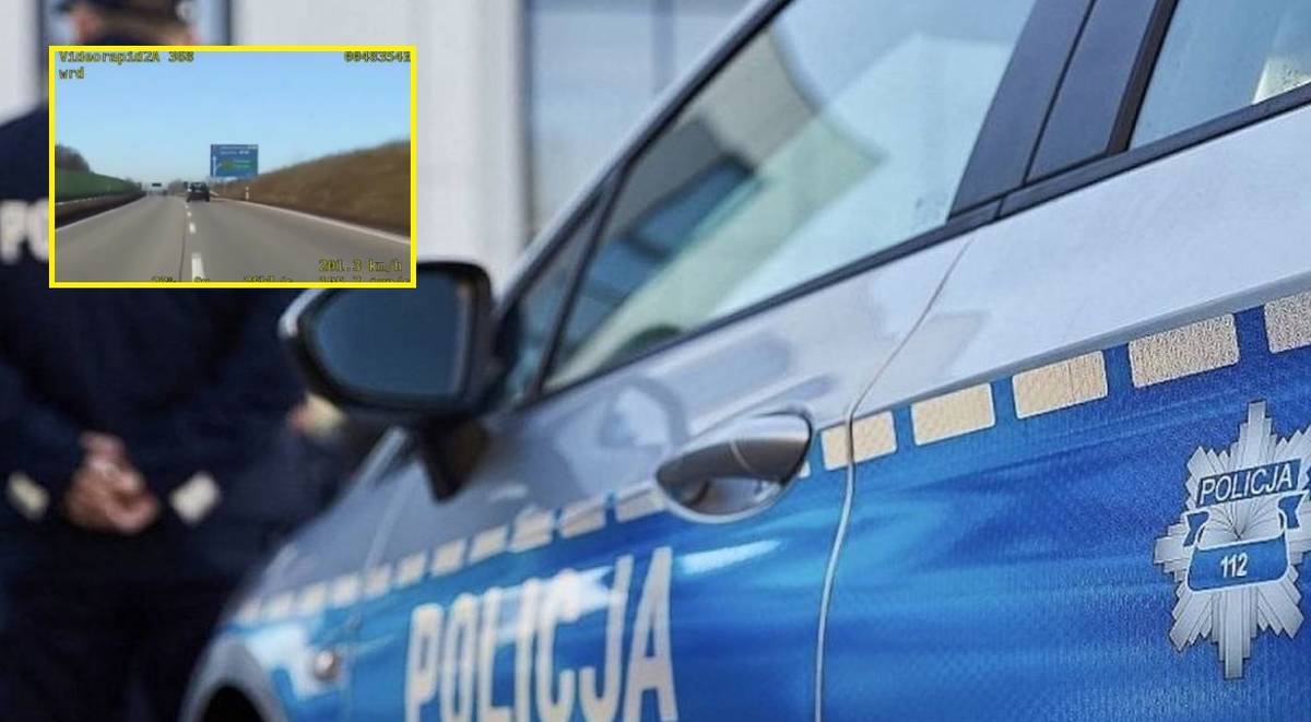 Rozpędził się do ponad 200 km/h. 24-latek chciał "odreagować"