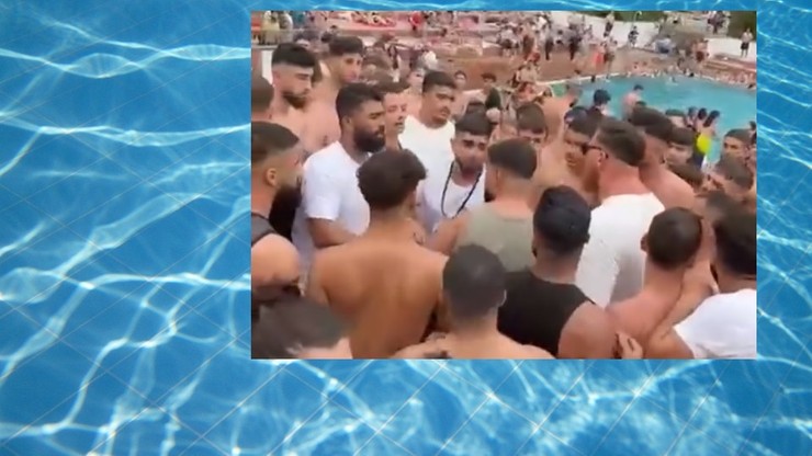 Berlin: Sto osób biło się na basenie. Zaczęło się od ochlapania wodą