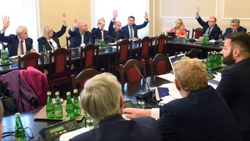 Burzliwe obrady sejmowej komisji ws. statusu sędziów TK