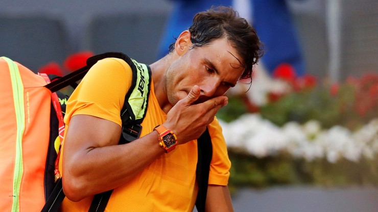 ATP w Madrycie: Koniec zwycięskiej serii Nadala