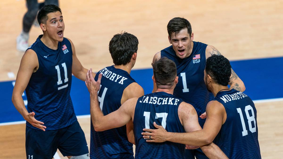 Volleyball Nations League: Canada – United States.  Live coverage and live score