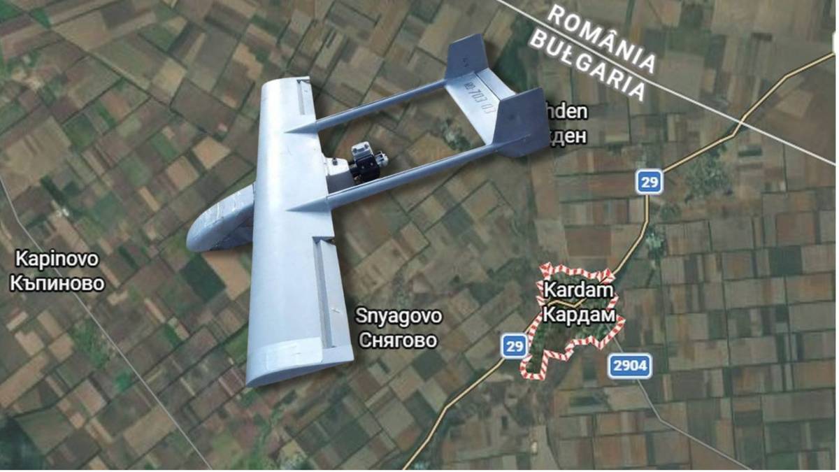 Ukraiński dron rozbił się w Bułgarii. Ambasador wezwana do wyjaśnień
