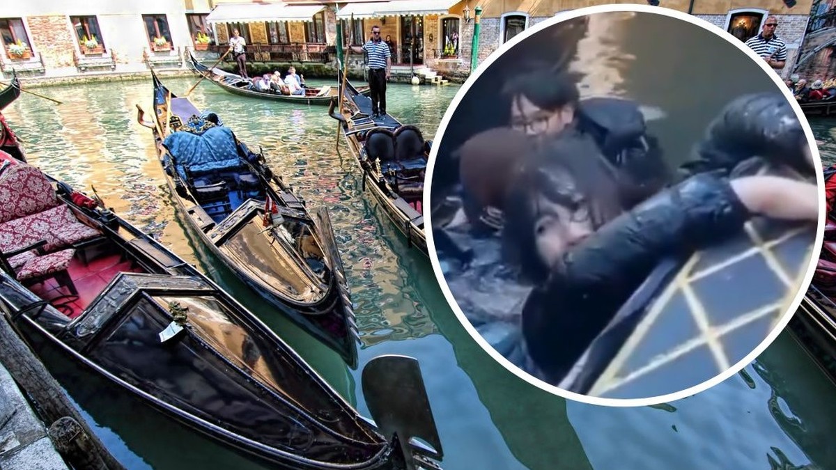 Wenecja. Turyści doprowadzili do wywrócenia gondoli. Chcieli zrobić lepsze zdjęcia