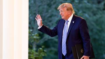 Pilna korekta planów. Trump nieoczekiwanie wrócił do Białego Domu