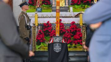 Uroczystości pogrzebowe Andrzeja Olechowskiego. Obecni premier i członkowie rządu
