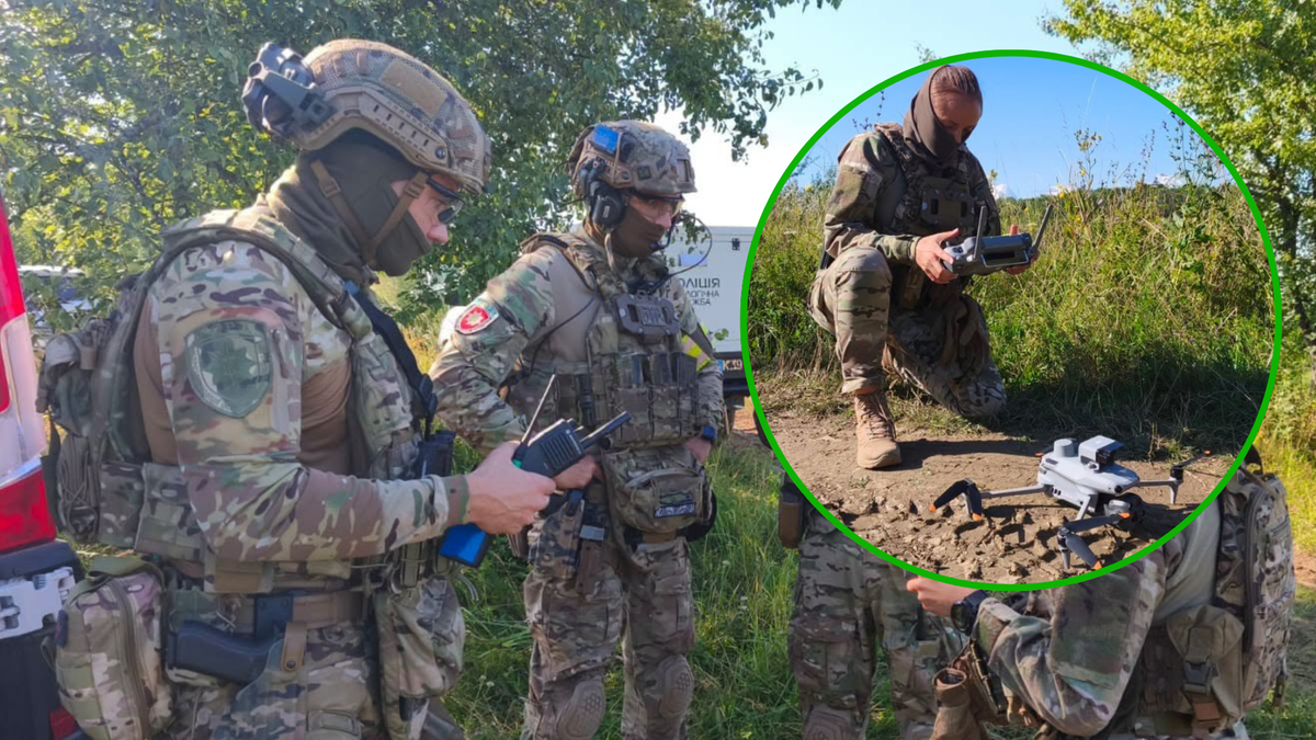 Postrzelił policjantów i uciekła do lasu. Trwa obława w Ukrainie