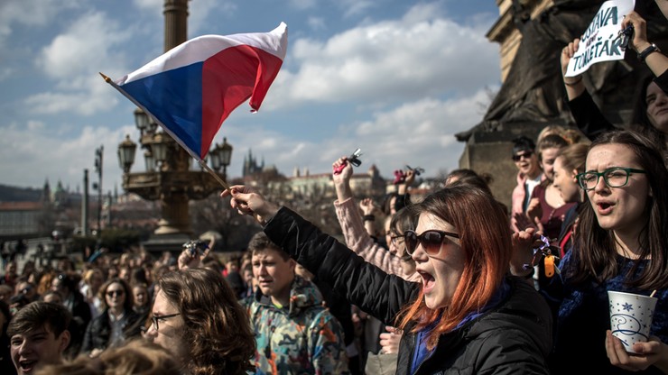 Strajk czeskich uczniów i studentów. W obronie wartości konstytucyjnych
