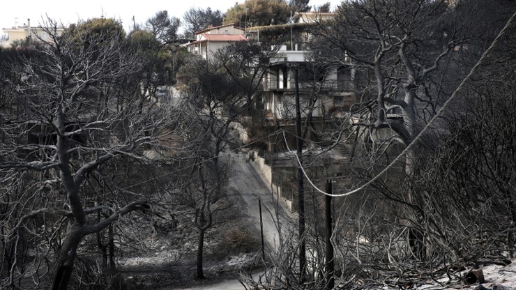 Są "poważne przesłanki", że pożary w Grecji były spowodowane podpaleniem