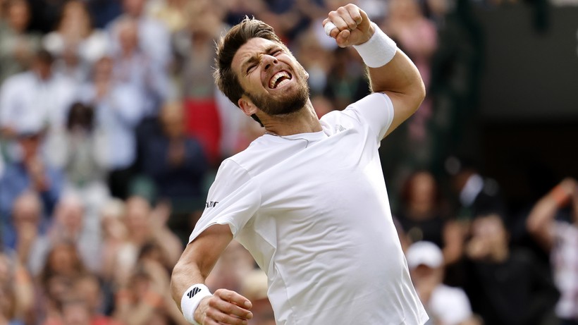 Wimbledon: Cameron Norrie - Jaume Munar. Brytyjczyk wygrał po pięciu setach