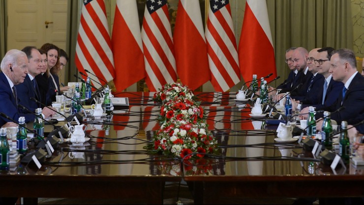 Spotkanie Joe Biden - Andrzej Duda. "Wierzymy, że Ameryka jest w stanie utrzymać ład światowy"
