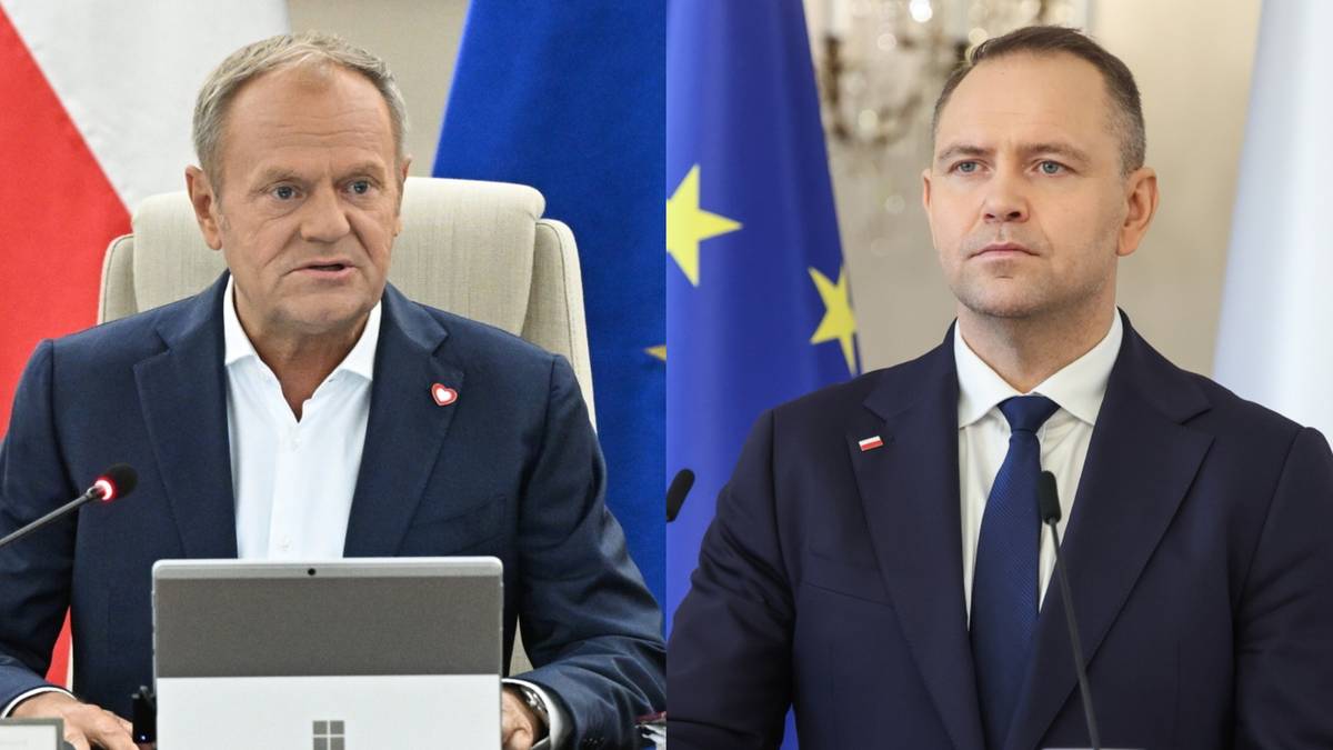 Tusk uderza w Nawrockiego. "Nadawanie na polski rząd"