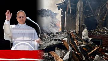 Papież apeluje przed czwartą rocznicą agresji Rosji. "Niech zamilknie broń"